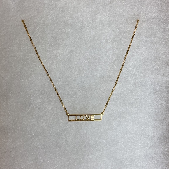 Rudiment Gold Love Street Pendant - Picture 4 of 4